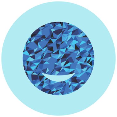 emoticon web simgesi vektör illüstrasyonu 