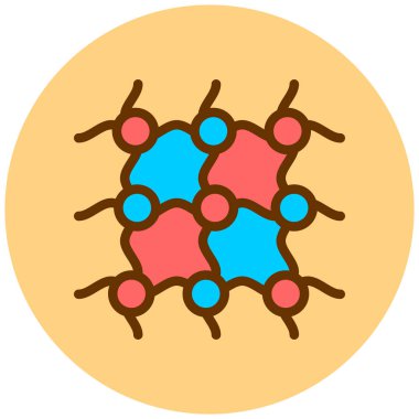 Virüs. Web simgesi basit illüstrasyon