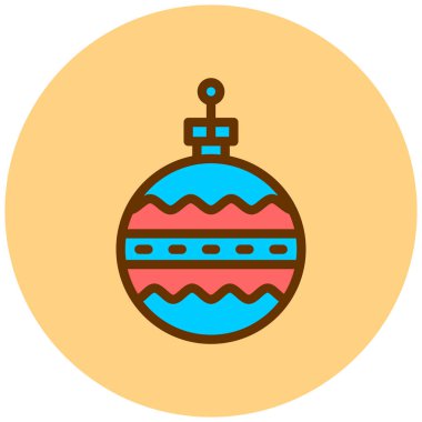 Noel balosu. Basit tasarım