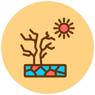 Ekoloji. Web simgesi basit tasarım