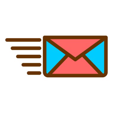 e- posta iletisi vektör illüstrasyonu