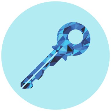 Basit bir simgenin vektör illüstrasyonu