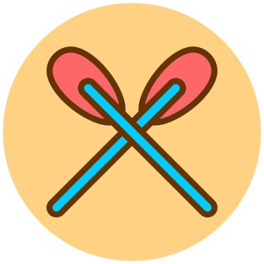 - Şeker. Web simgesi basit illüstrasyon