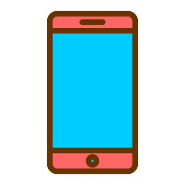 akıllı telefon aygıtı ikon vektör illüstrasyon tasarımı