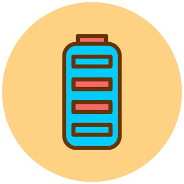 pil vektör illüstrasyonu