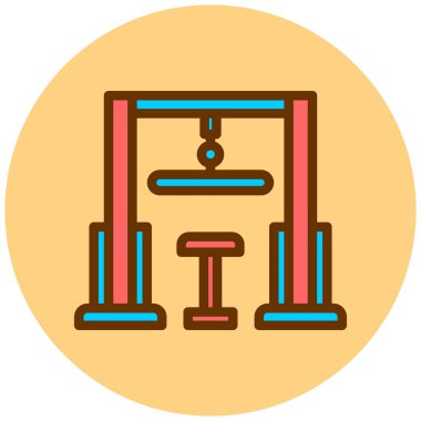 Bina. Web simgesi basit tasarım