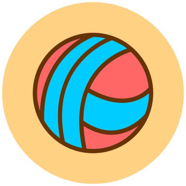 Top. Web simgesi basit illüstrasyon