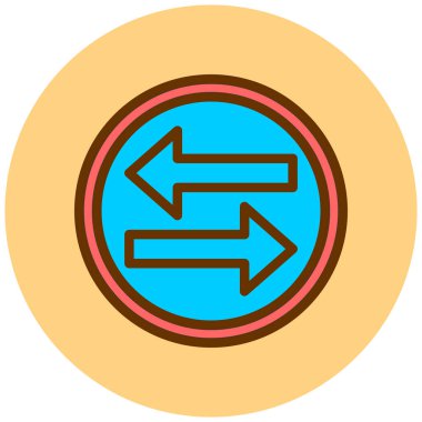 ok simgesinin vektör illüstrasyonu