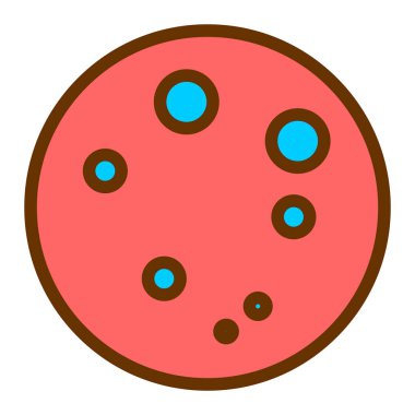 zar. Web simgesi basit tasarım