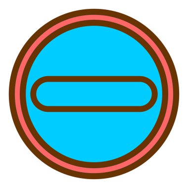 Modern simgenin vektör illüstrasyonu