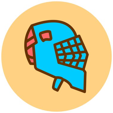 Bir tenis topunun vektör çizimi