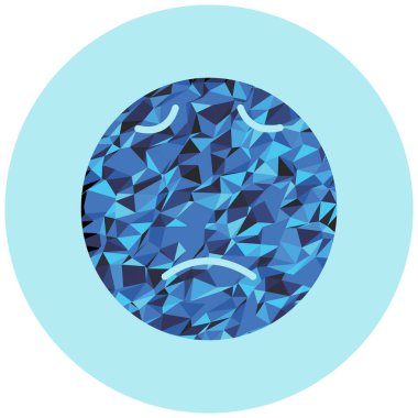 emoticon web simgesi vektör illüstrasyonu 