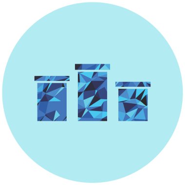 Modern yapı simgesinin vektör illüstrasyonu