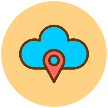 Bulut hesaplama. Web simgesi