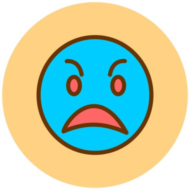 Yüz ifadeleri. Web simgesi