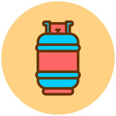 Su şişesi. Basit resimleme