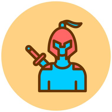 Ninja. Web simgesi basit illüstrasyon