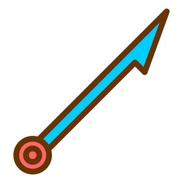 Arrow Icon Vector Illustration — Stock Vector