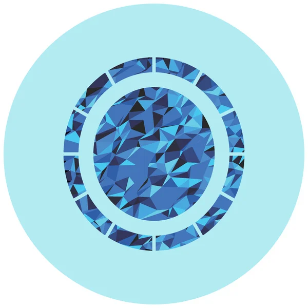 ダイヤモンドアイコンのベクトル図 — ストックベクタ