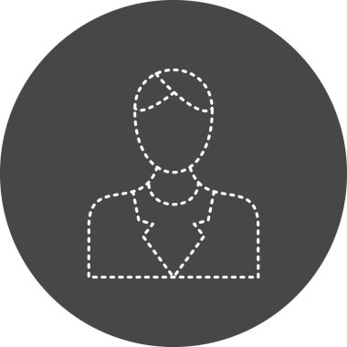 Clients Vector Glyph Icon Design 