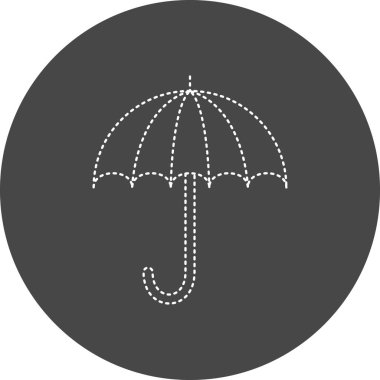 şemsiye vektör çizim