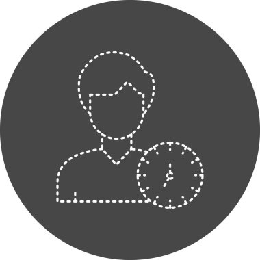 vector illustration of Time Management modern icon