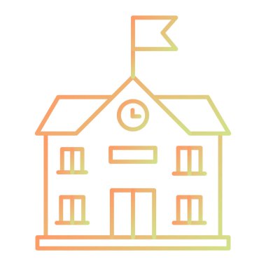 ev vektörü simgesi modern basit illüstrasyon