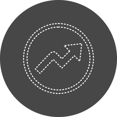 ok simgesinin vektör illüstrasyonu