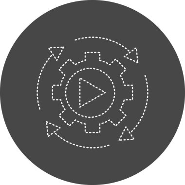 seo modern simgesinin vektör illüstrasyonu