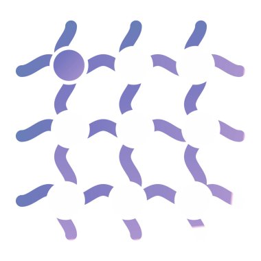 Renkli desenli soyut arkaplan