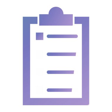 Belge. Web simgesi basit illüstrasyon