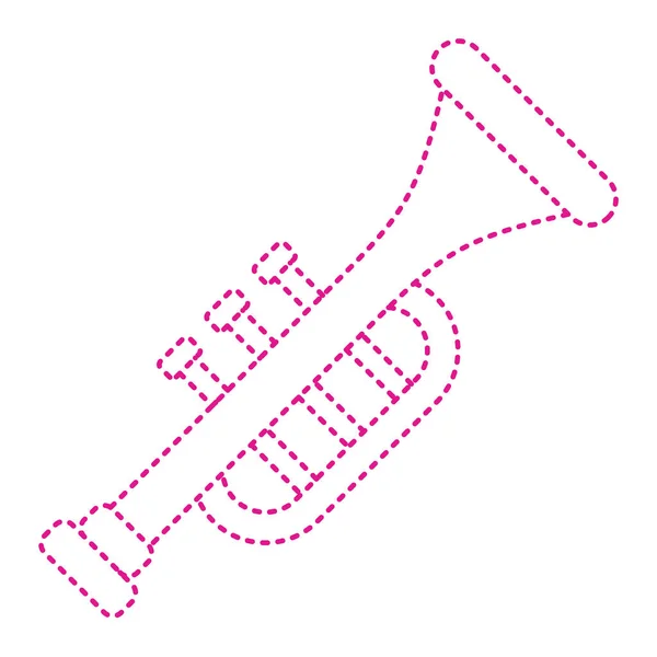 Music Instrument Icon Musical Symbol Vector Illustration — Stockový vektor