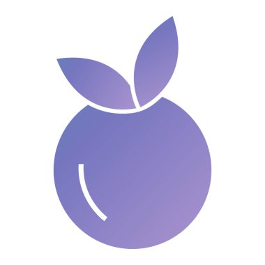 meyve simgesinin vektör illüstrasyonu