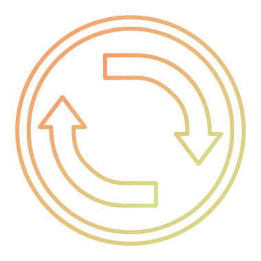 ok simgesinin vektör illüstrasyonu