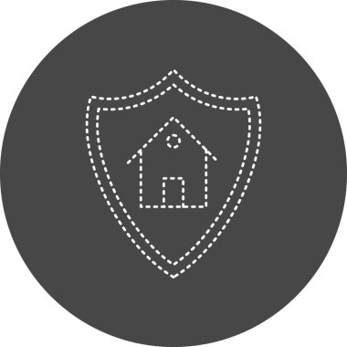 building house. web icon simple illustration