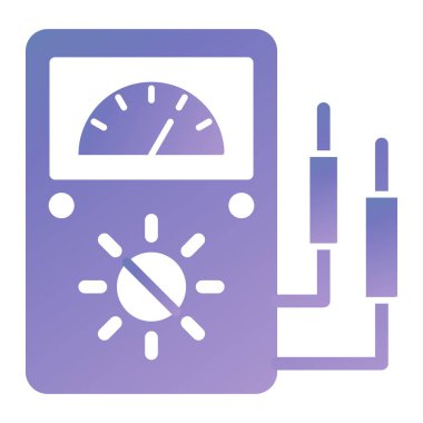 Hız göstergesi. Web simgesi basit tasarım