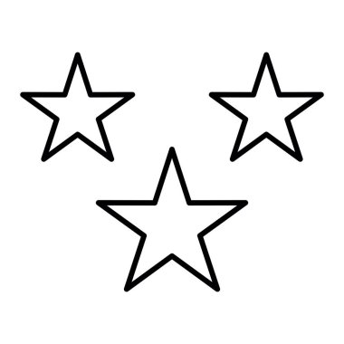 stars icons, vector illustration