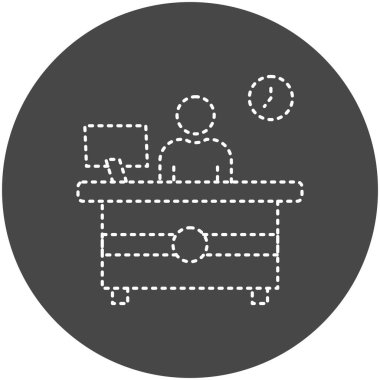 vector illustration of modern Work In Progress icon