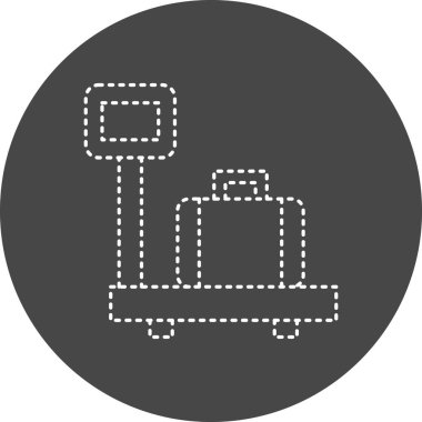 vector illustration of Luggage