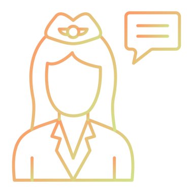 avatar. Web simgesi basit illüstrasyon