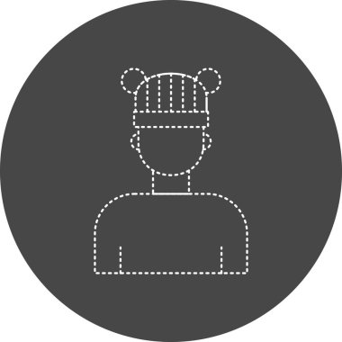 İnsan simgesinin vektör illüstrasyonu