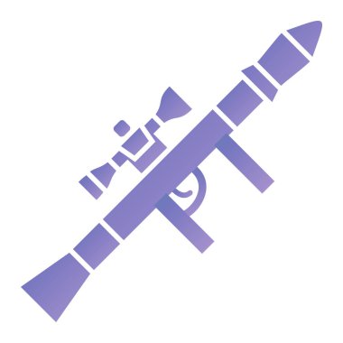 roket ikonu vektör illüstrasyonu