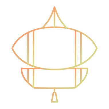 Lamba simgesinin vektör illüstrasyonu