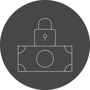 vector illustration of Safe Payment modern icon