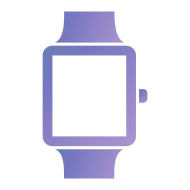 Saat. Web simgesi basit illüstrasyon