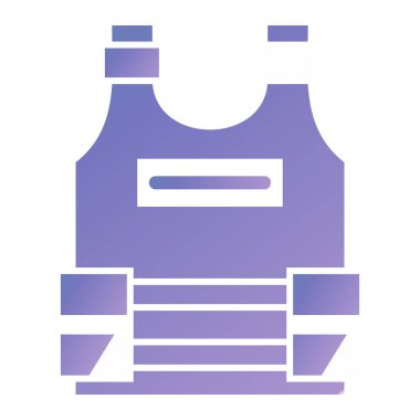 yelek simge vektör çizim