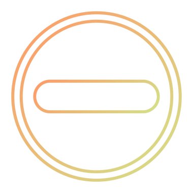 Modern b 'nin vektör illüstrasyonunda çember simgesi yok