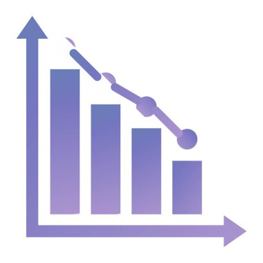 grafik ikonu vektör illüstrasyonu