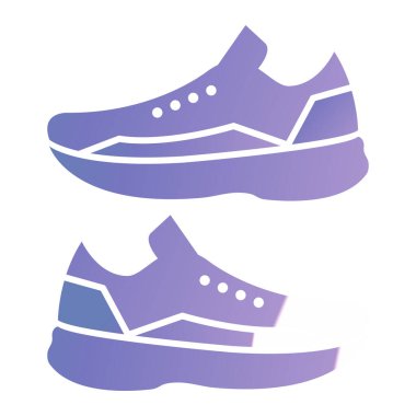 sneakers icon. outline illustration of shoe vector icons for web