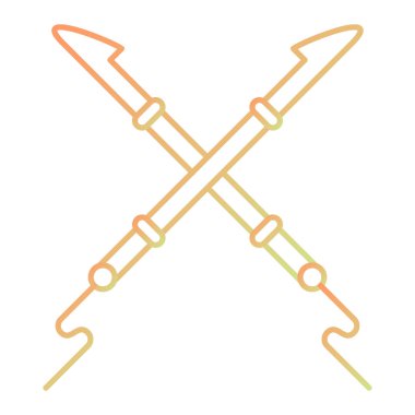 trident icon illustration isolated vector sign symbol